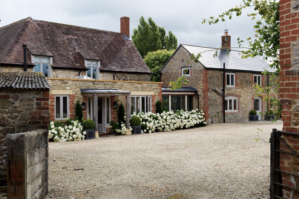 House Exterior  At Home Quirky Wiltshire Farmhouse | Real Homes