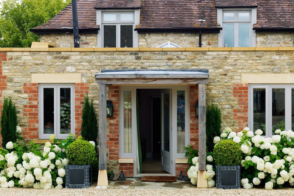 Front Door  At Home Quirky Wiltshire Farmhouse | Real Homes