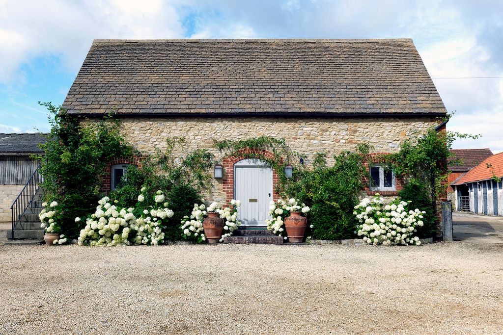 Rear of House  At Home Quirky Wiltshire Farmhouse | Real Homes