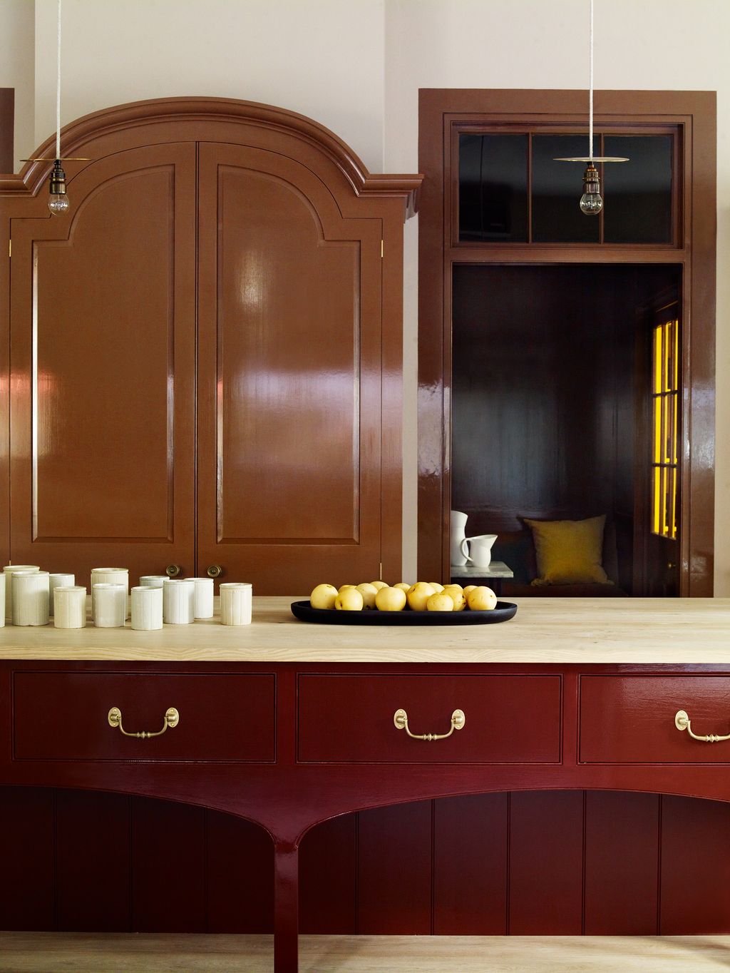 Image may contain Furniture Sideboard Cupboard Closet Wood Cabinet and Hardwood