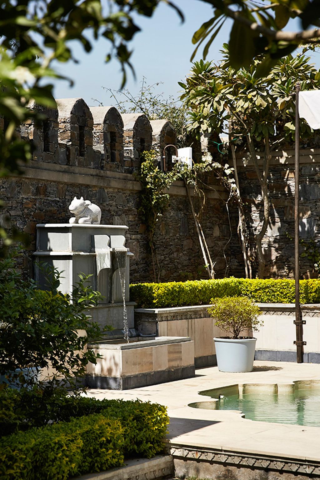 Image may contain Flagstone Patio Outdoors Garden Arbour and Furniture