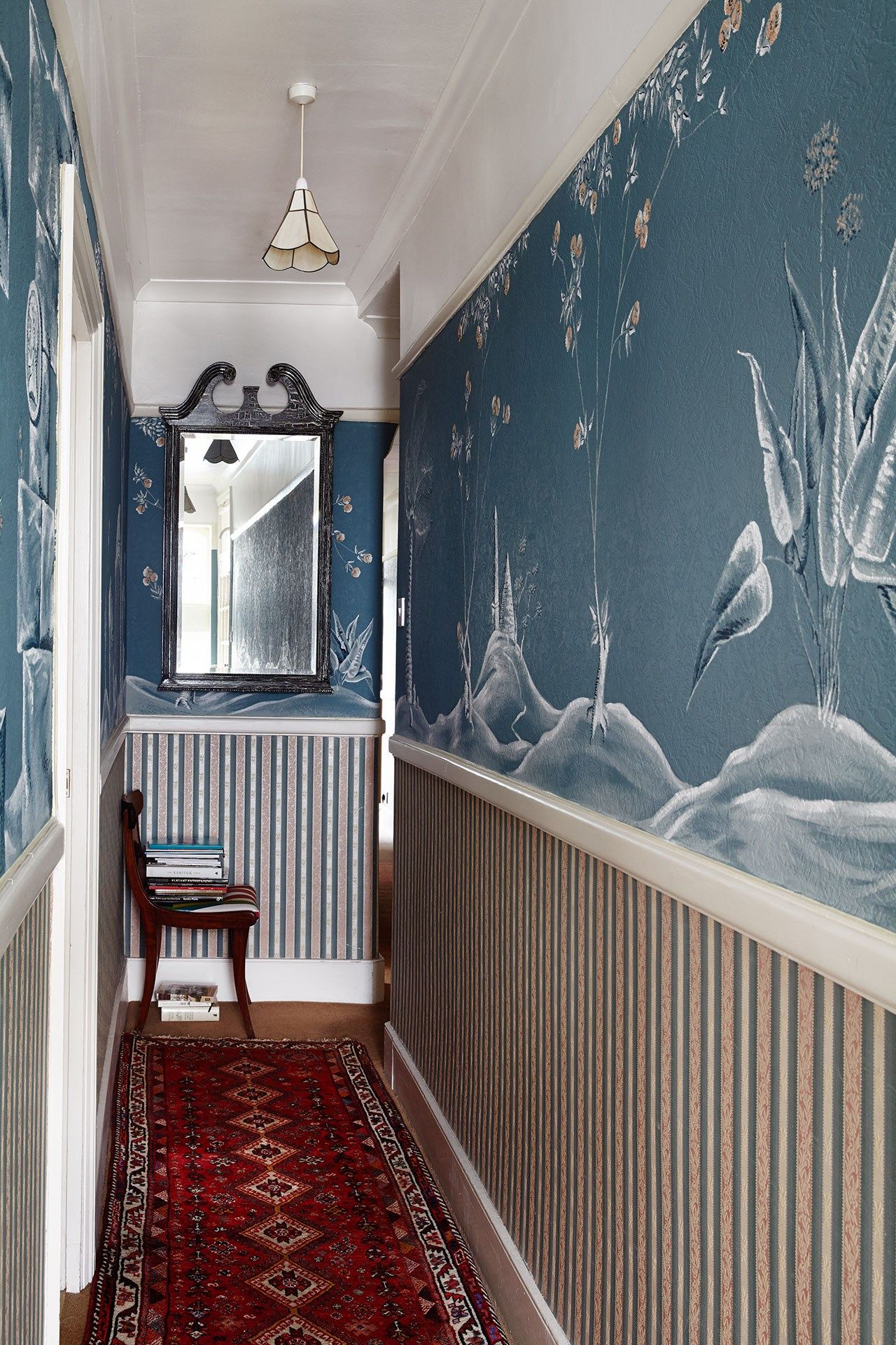 Image may contain Banister Handrail Interior Design Indoors Railing Housing and Building