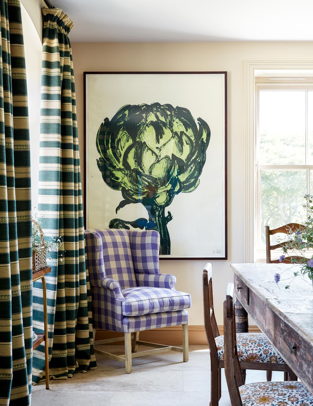 Image may contain Furniture Home Decor Chair Interior Design Indoors Living Room and Room