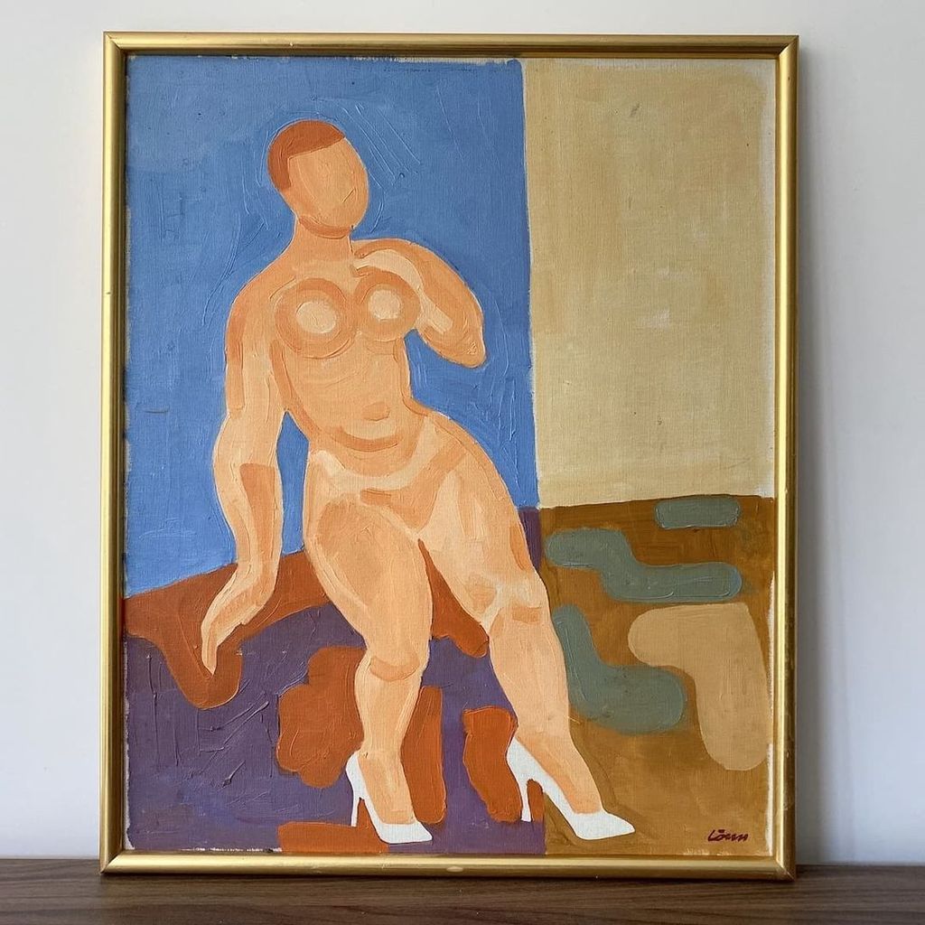 Image may contain Art Painting and Wood