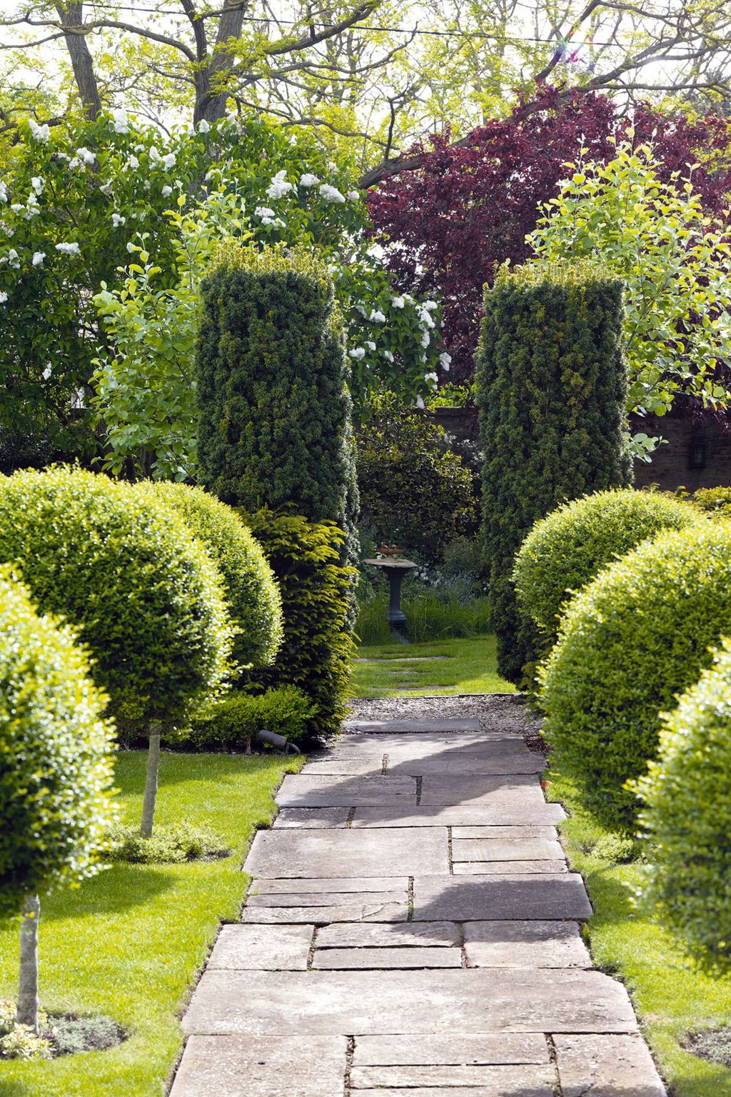 Image may contain Flagstone Outdoors Garden and Arbour