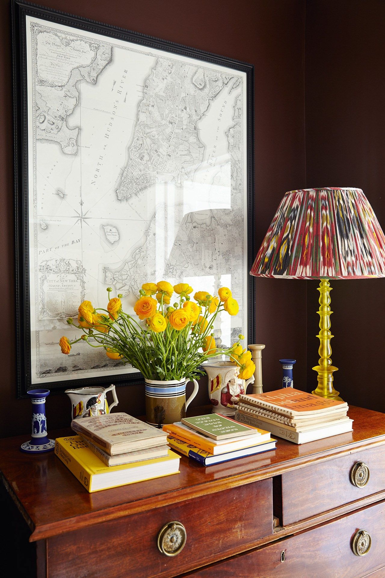 Image may contain Lamp Table Lamp Furniture and Table