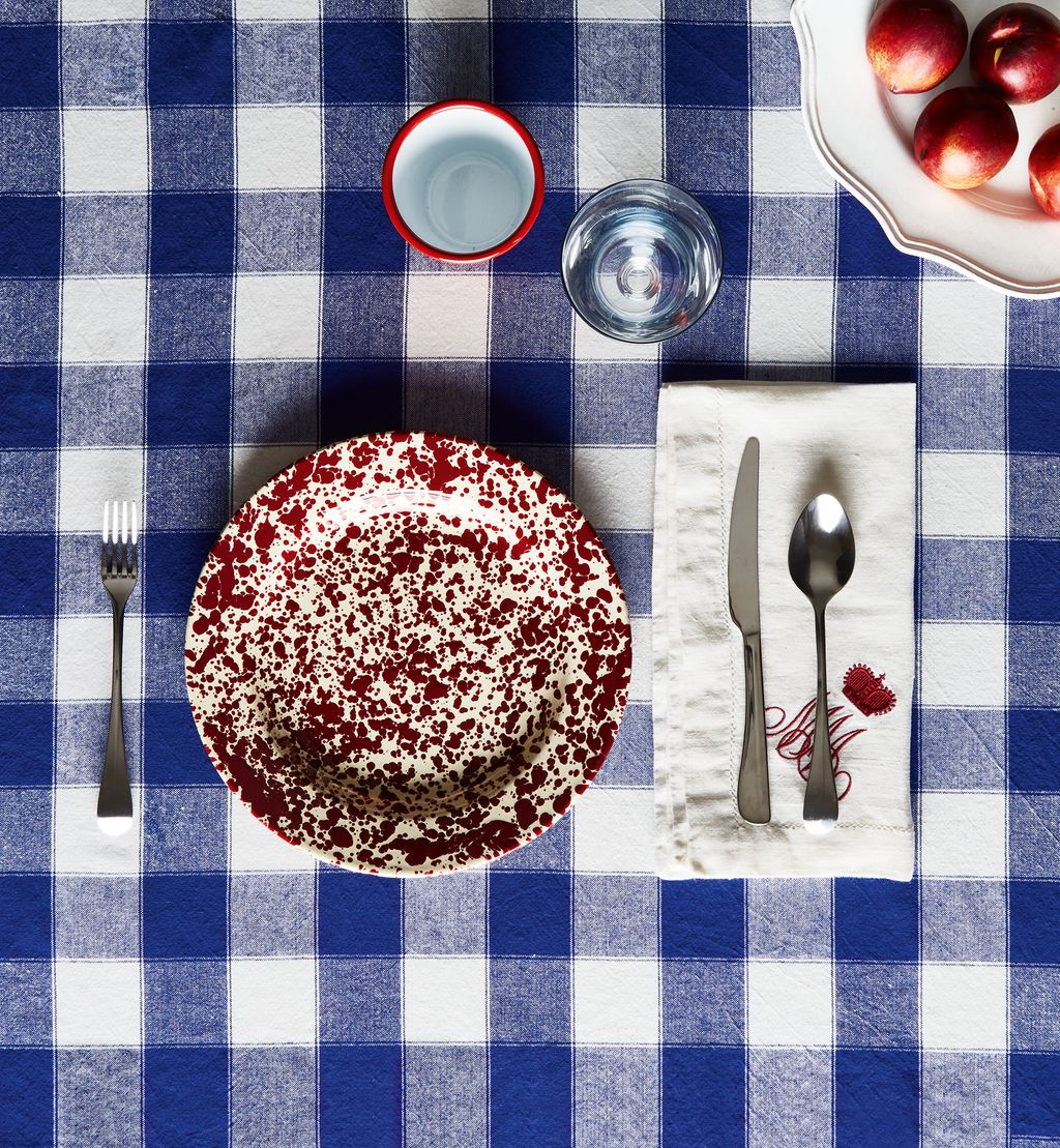 Image may contain Tablecloth Home Decor Plant Food Meal Confectionery Sweets and Linen