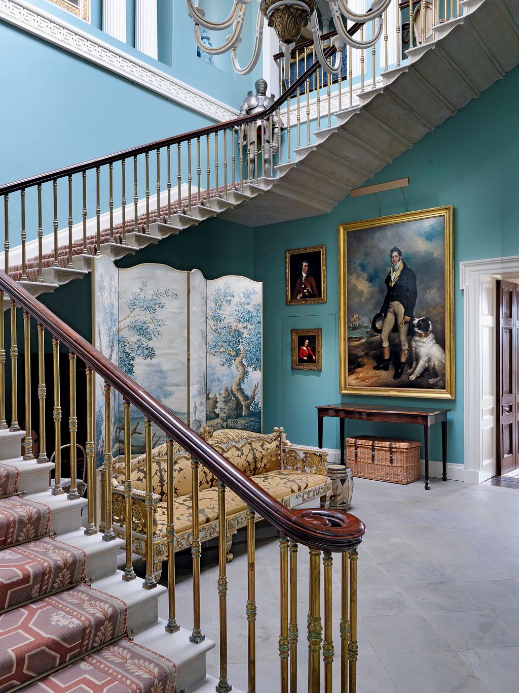 Image may contain Banister Handrail Staircase Railing Human and Person