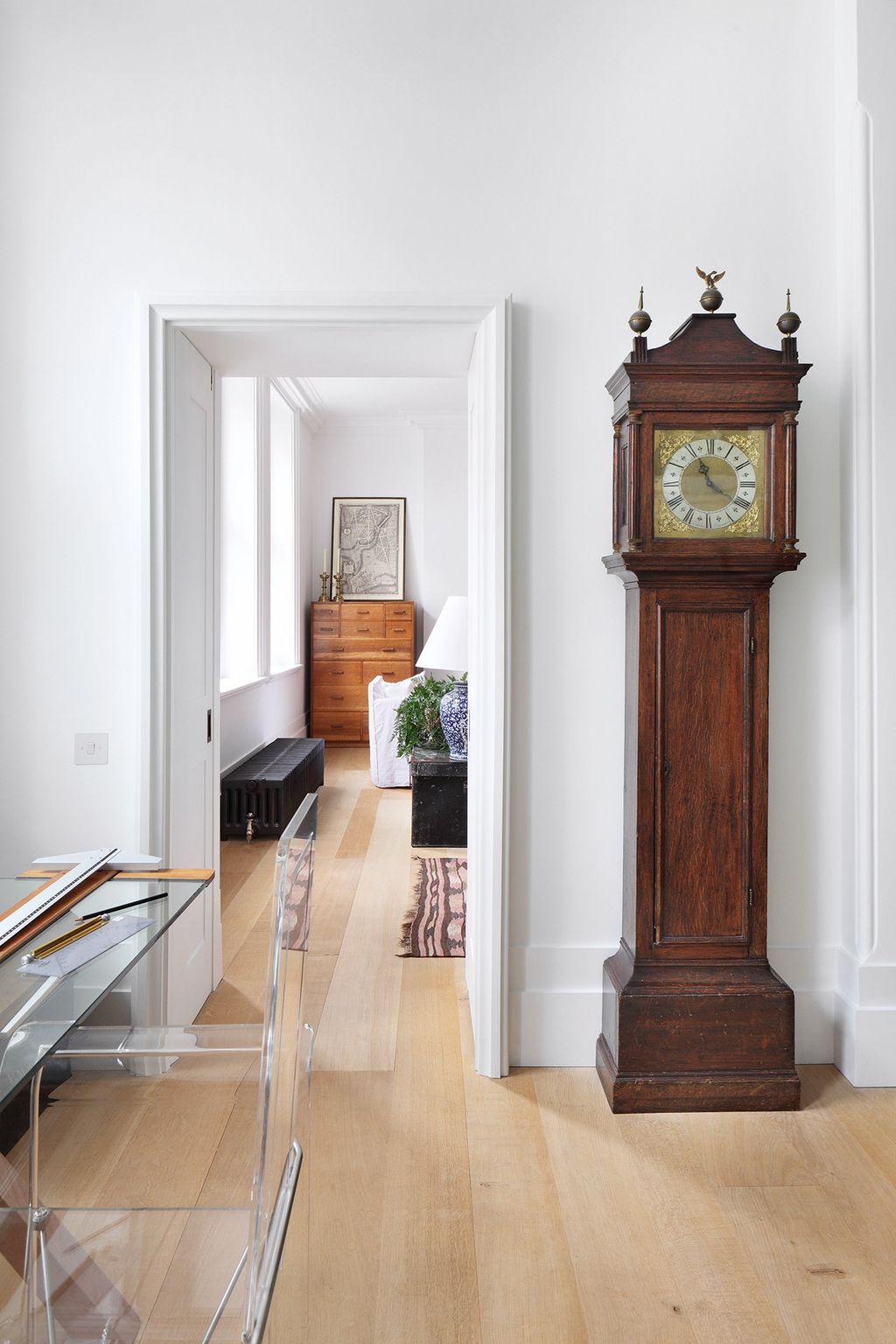 Image may contain Clock Analog Clock Wall Clock Building Clock Tower Architecture Tower and Wood