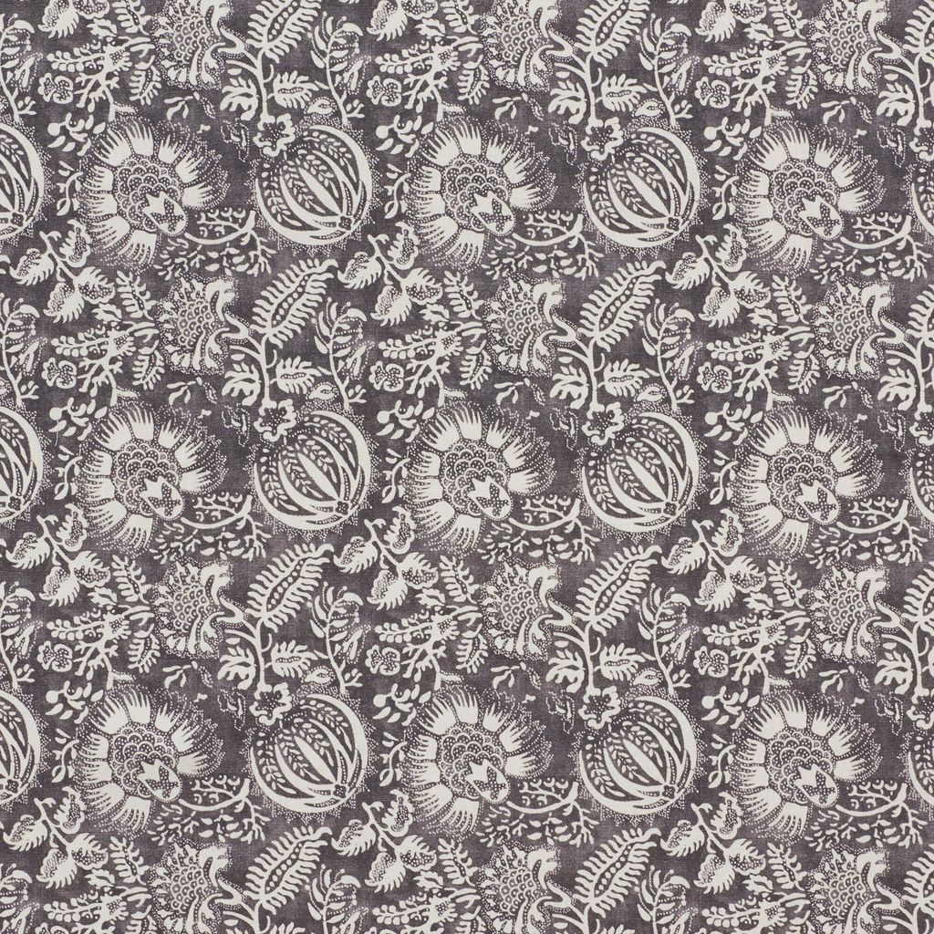 'Pomegranate Print' fabric in charcoal 256.60 a metre from Schumacher.  buttongroup  Shop now