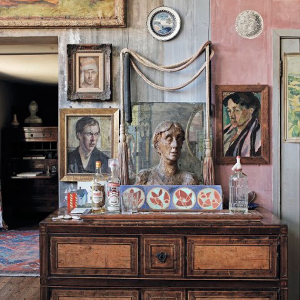Image may contain Human Person Furniture Interior Design Indoors Virginia Woolf Architecture Building and Church