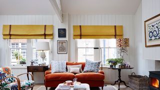 Living room design ideas. Image may contain Furniture Living Room Indoors Room Home Decor Table Couch Coffee Table and...