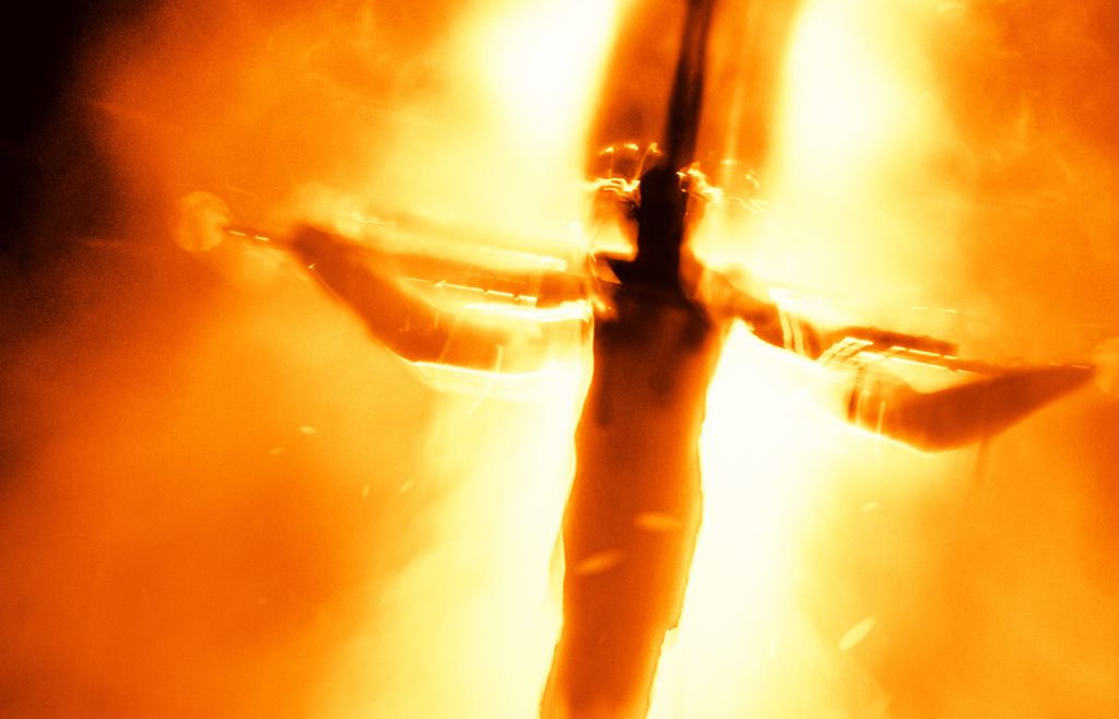 Image may contain Fire Light Flare and Flame