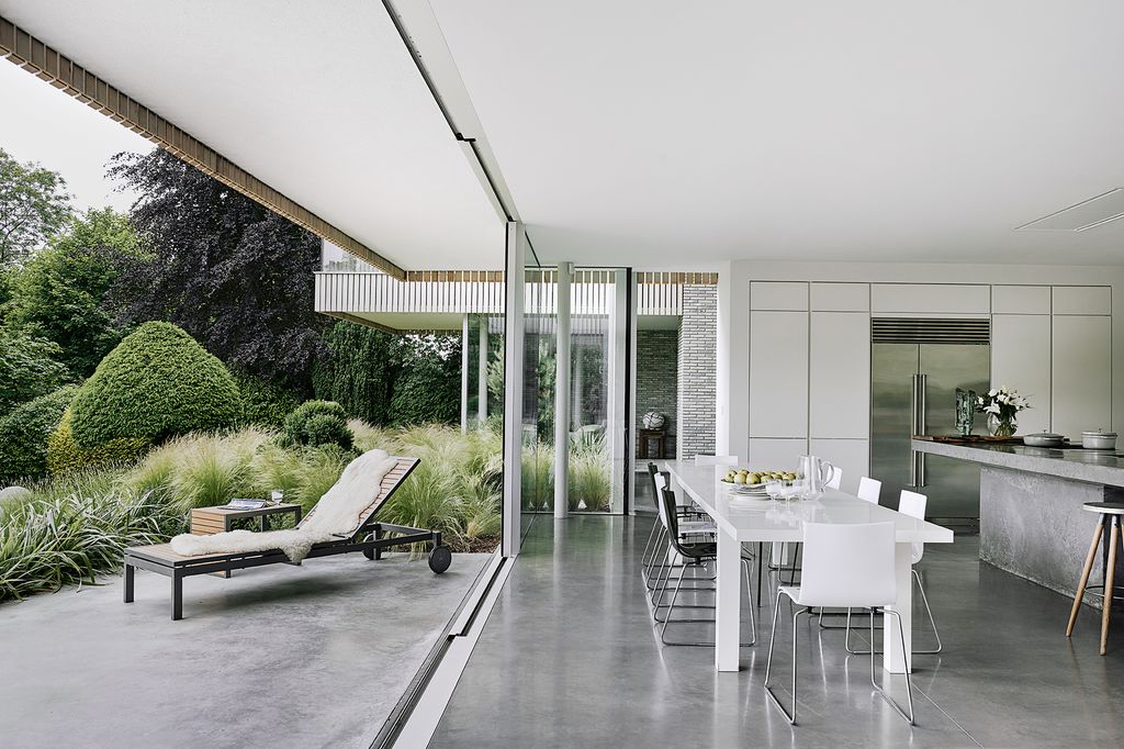 Image may contain Furniture Chair Interior Design Indoors Door Bench and Room