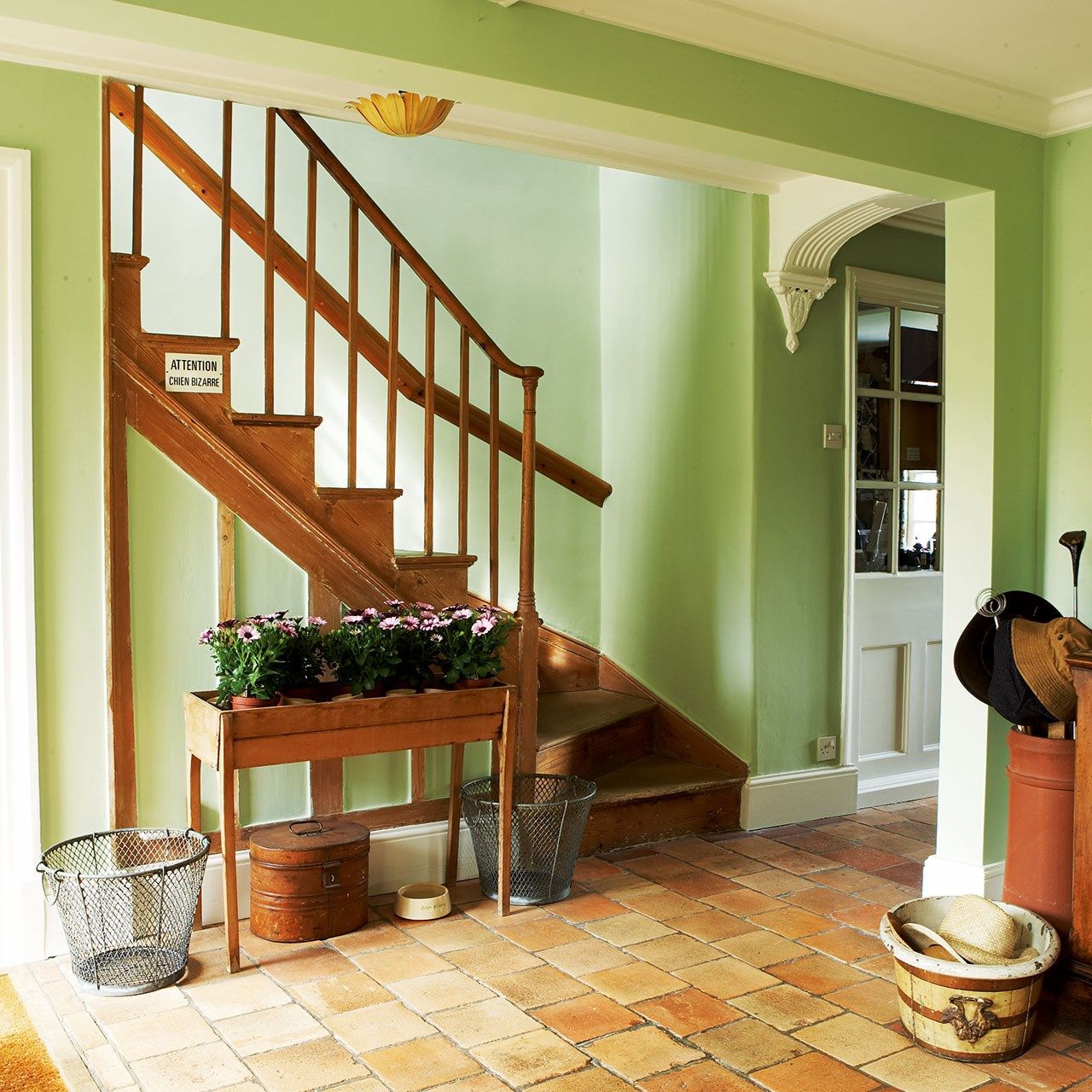 Bold hallway colour ideas you won't have thought of yet