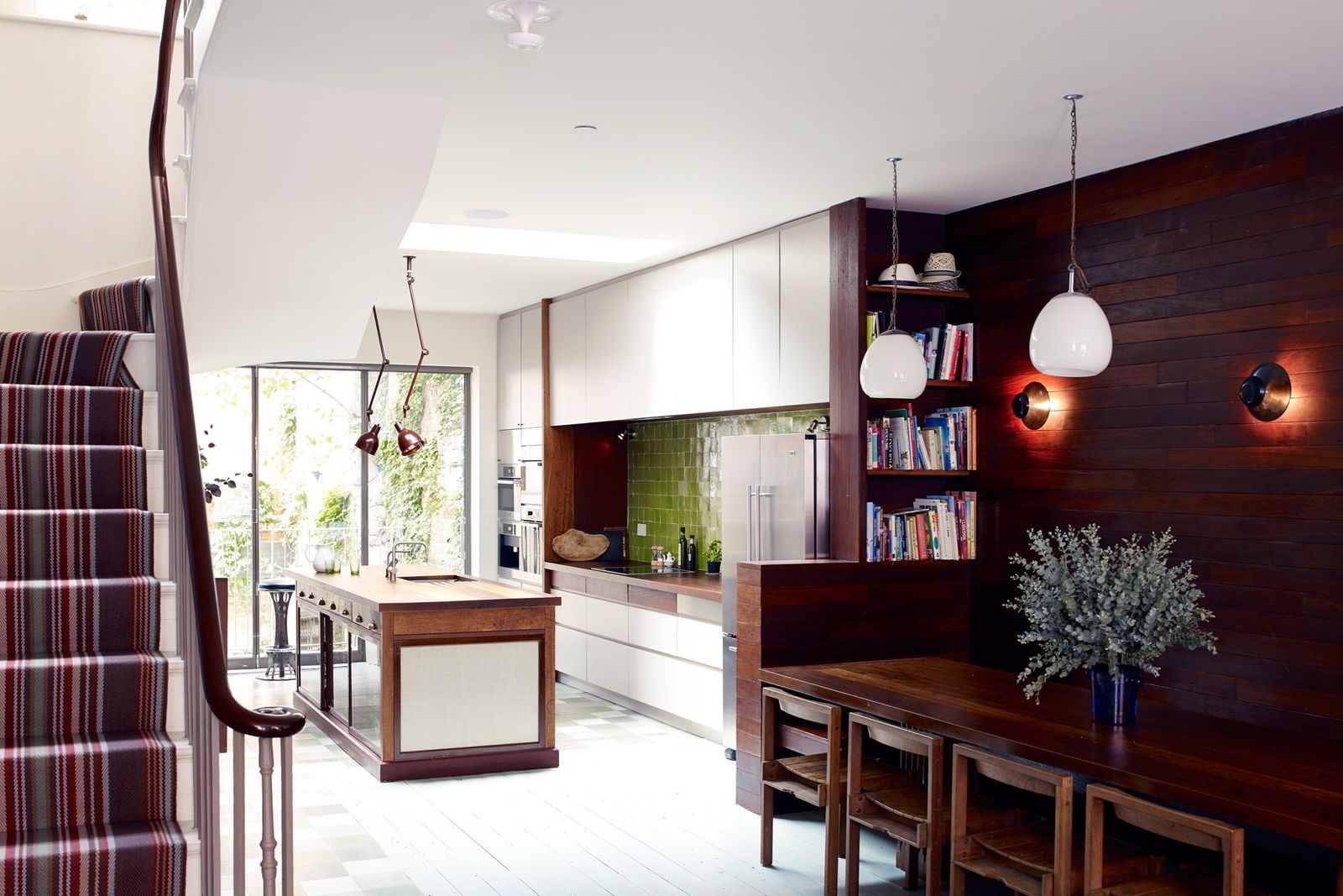 Image may contain Flooring Interior Design Indoors Furniture Room Floor Wood Living Room and Hardwood