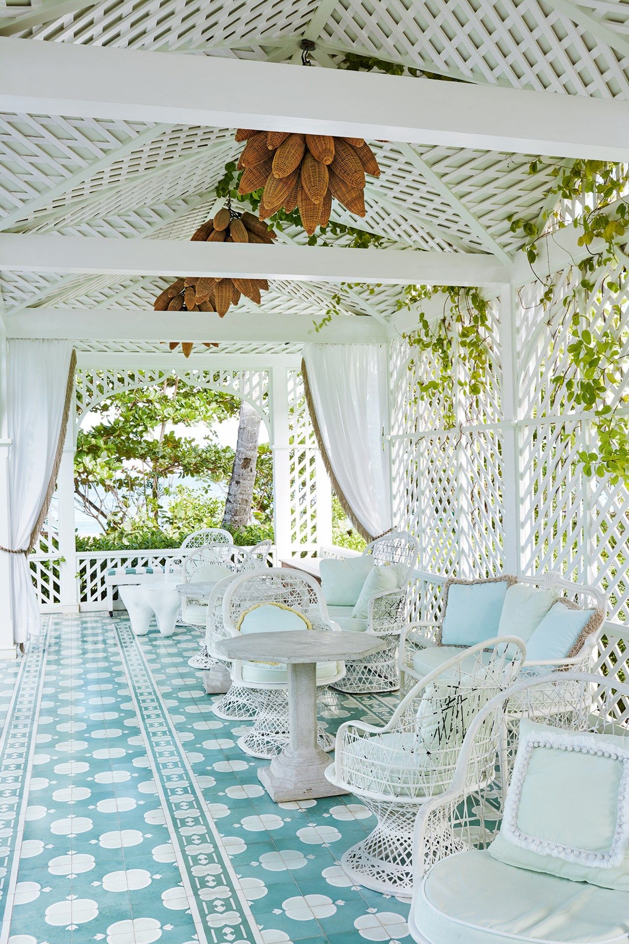 Image may contain Furniture Chair Interior Design Indoors Porch and Rug