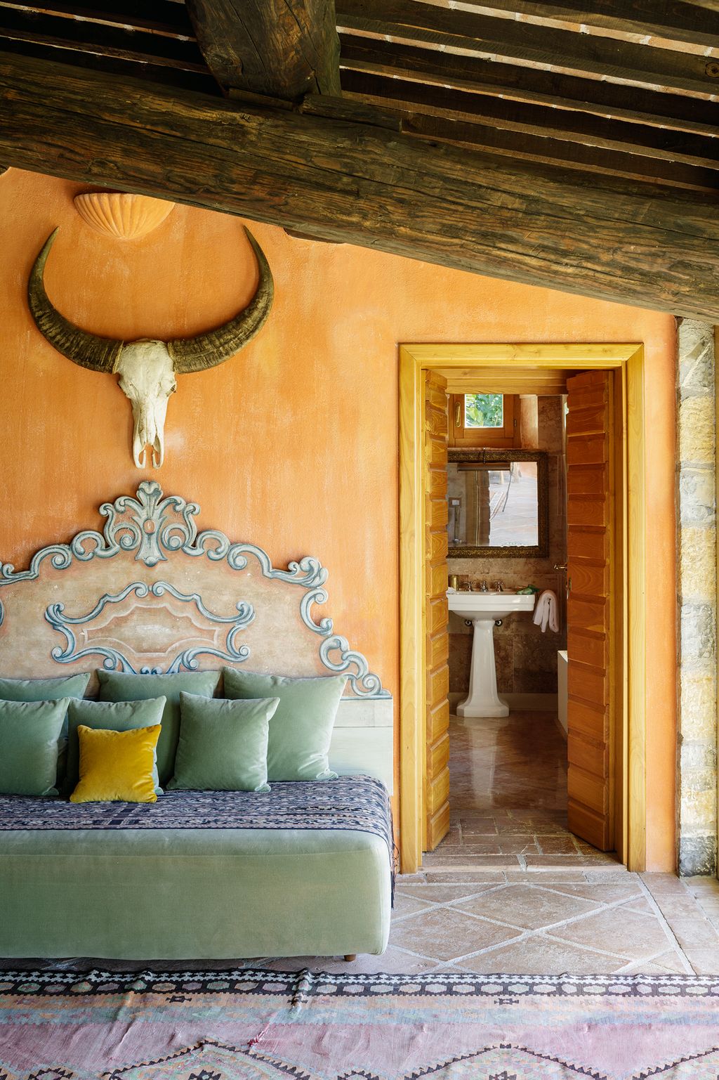 Image may contain Wood Hardwood Flooring Interior Design Indoors Furniture Floor Housing Building and Room