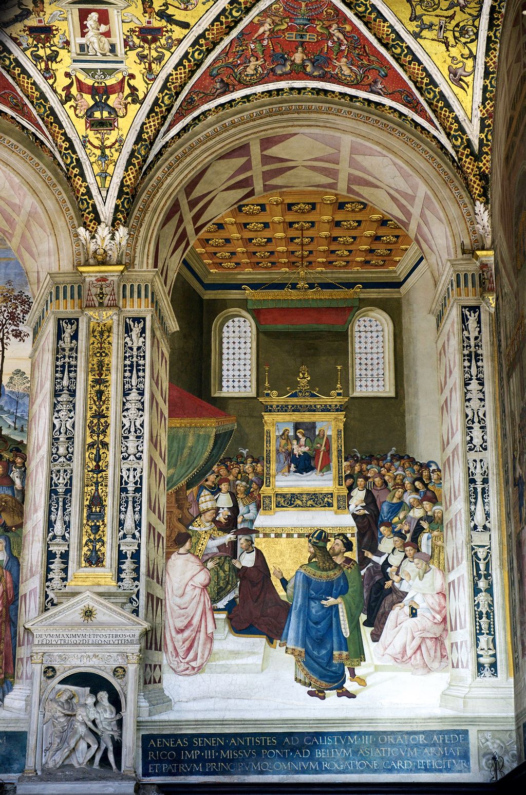 Image may contain Building Architecture Human Person Church and Altar