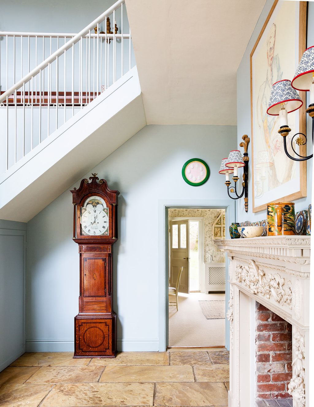 Image may contain Building Clock Tower Architecture Tower Analog Clock Clock Furniture and Indoors