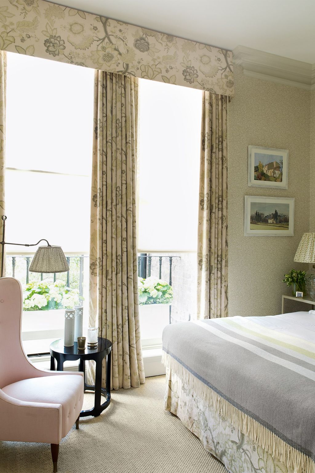 Bedroom  At Home Pimlico Garden Square Flat | Real Homes