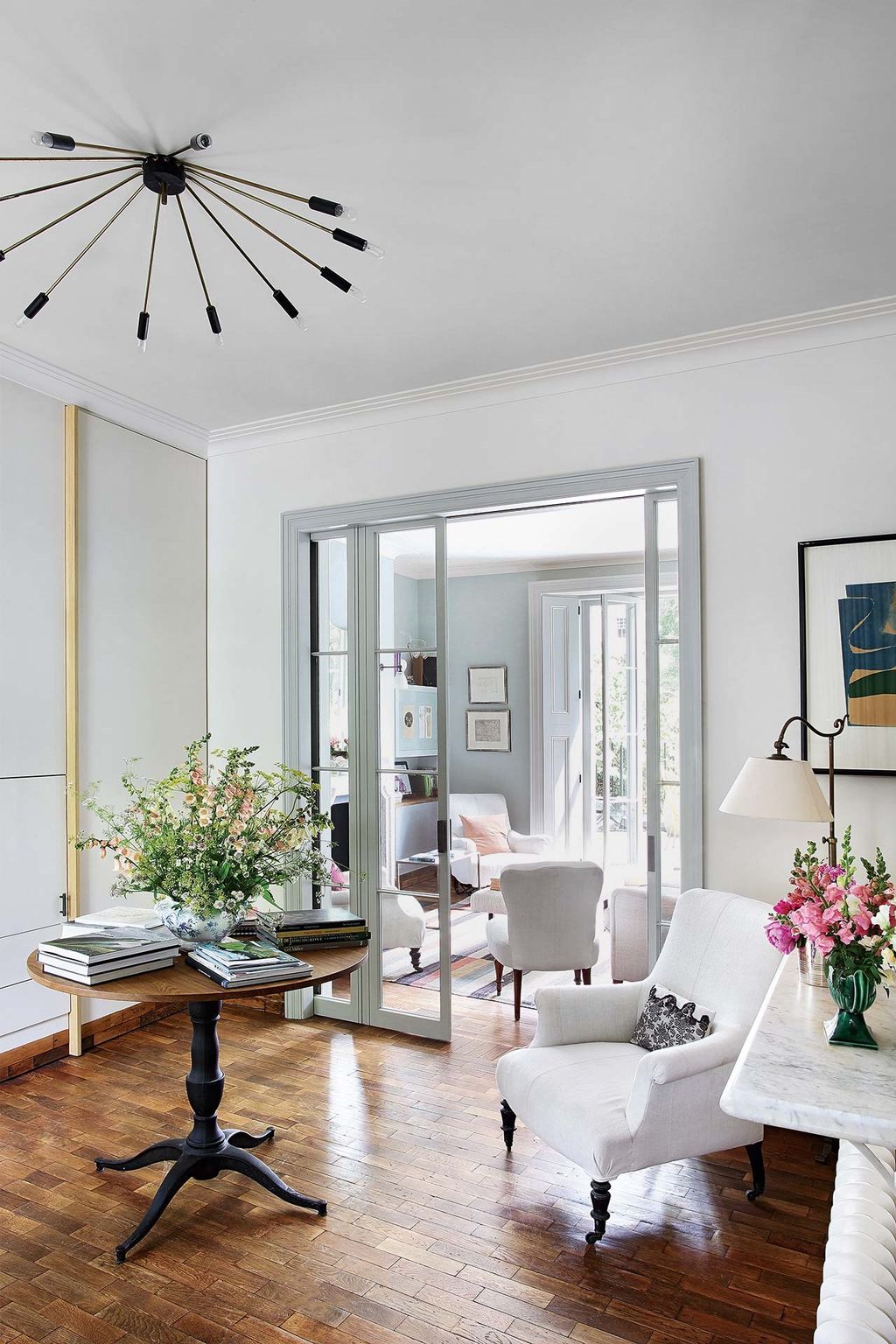 Image may contain Furniture Living Room Indoors Room Table Coffee Table Interior Design Tabletop and Flooring