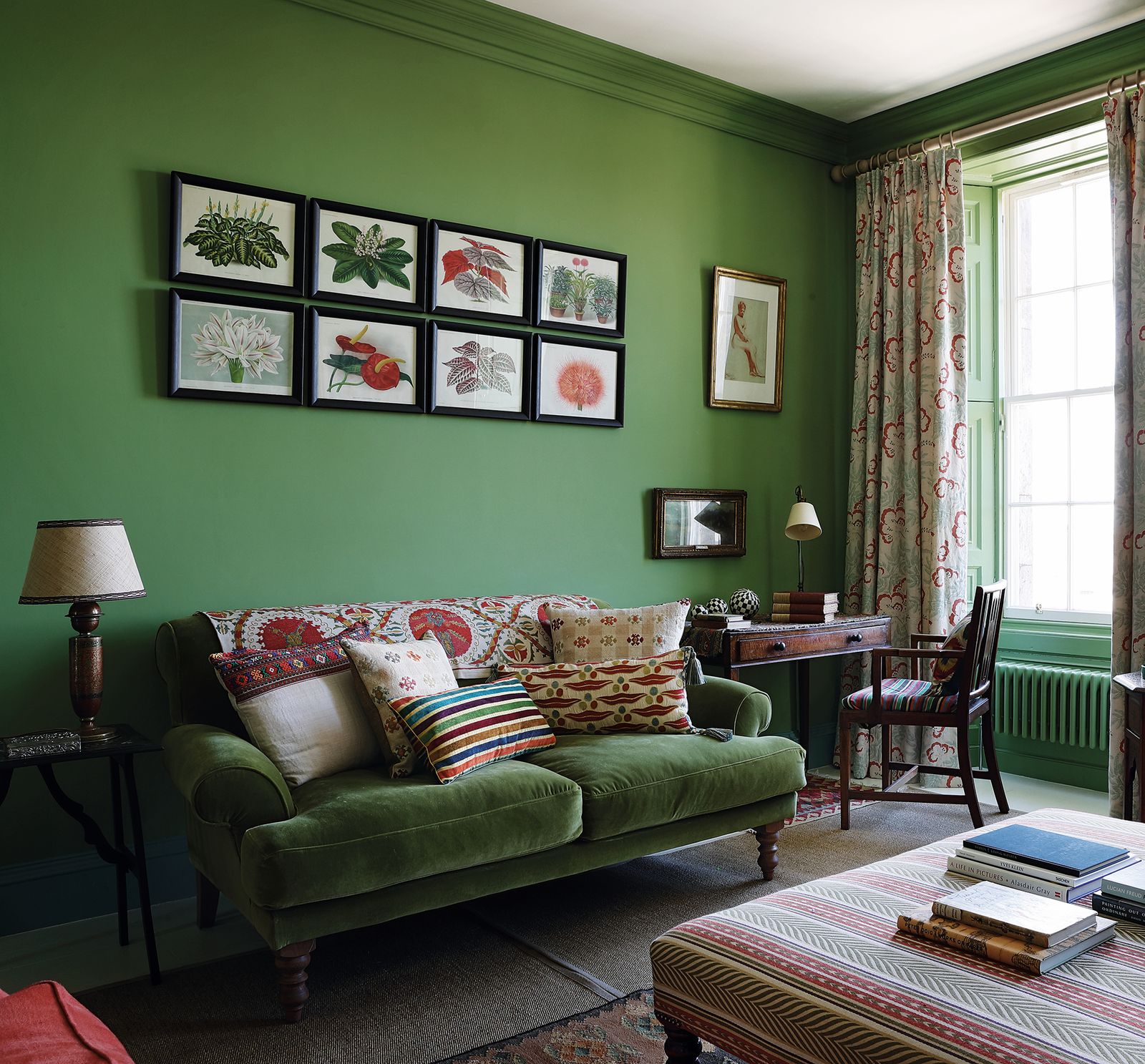 Image may contain Living Room Indoors Room Furniture Couch Chair Interior Design and Table