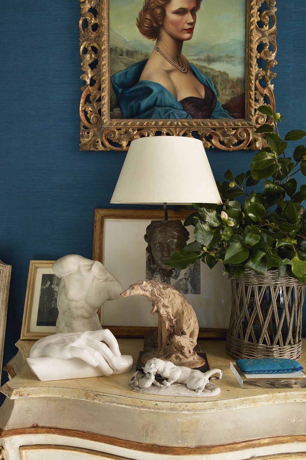 Dining Area Detail  At Home Nicky Haslam London Flat | Real Homes