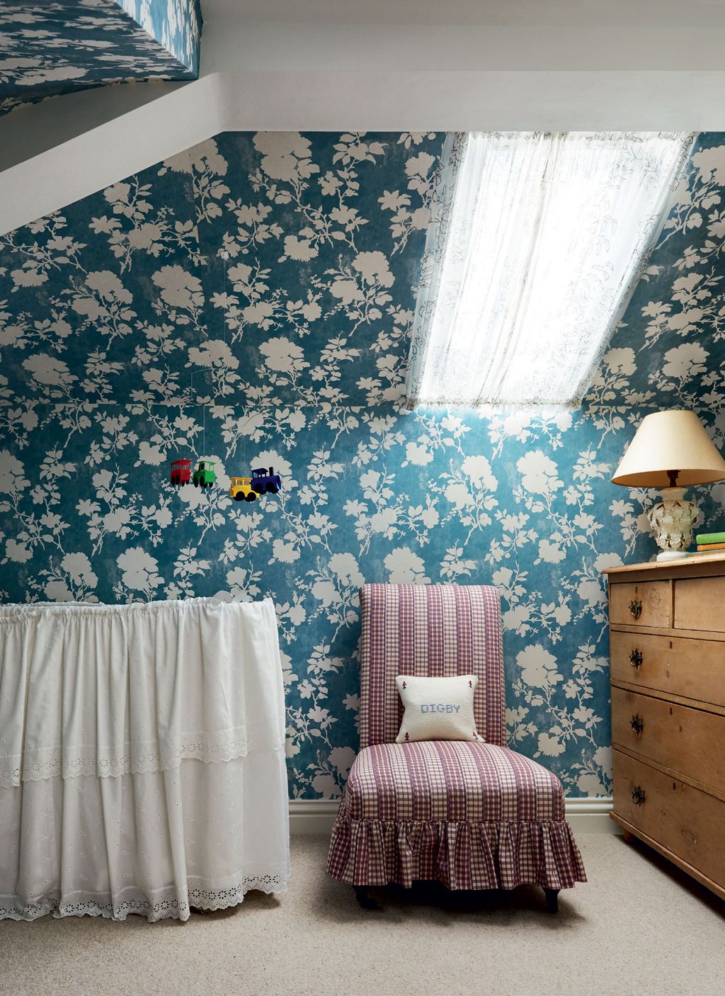 Image may contain Indoors Room Nursery Furniture and Interior Design