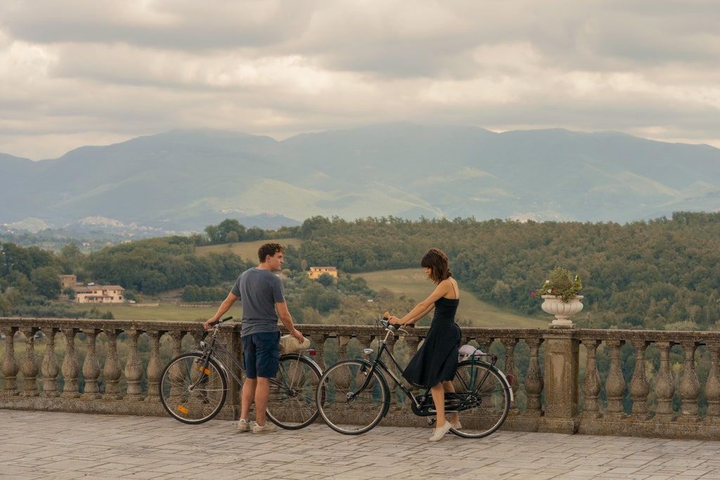 Image may contain Transportation Vehicle Bike Bicycle Human Person Wheel and Machine