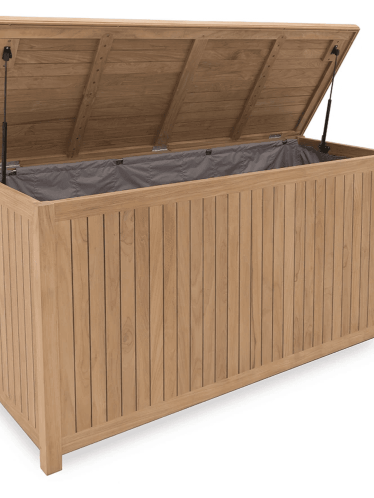 Image may contain: Furniture, Crib, Box, and Crate