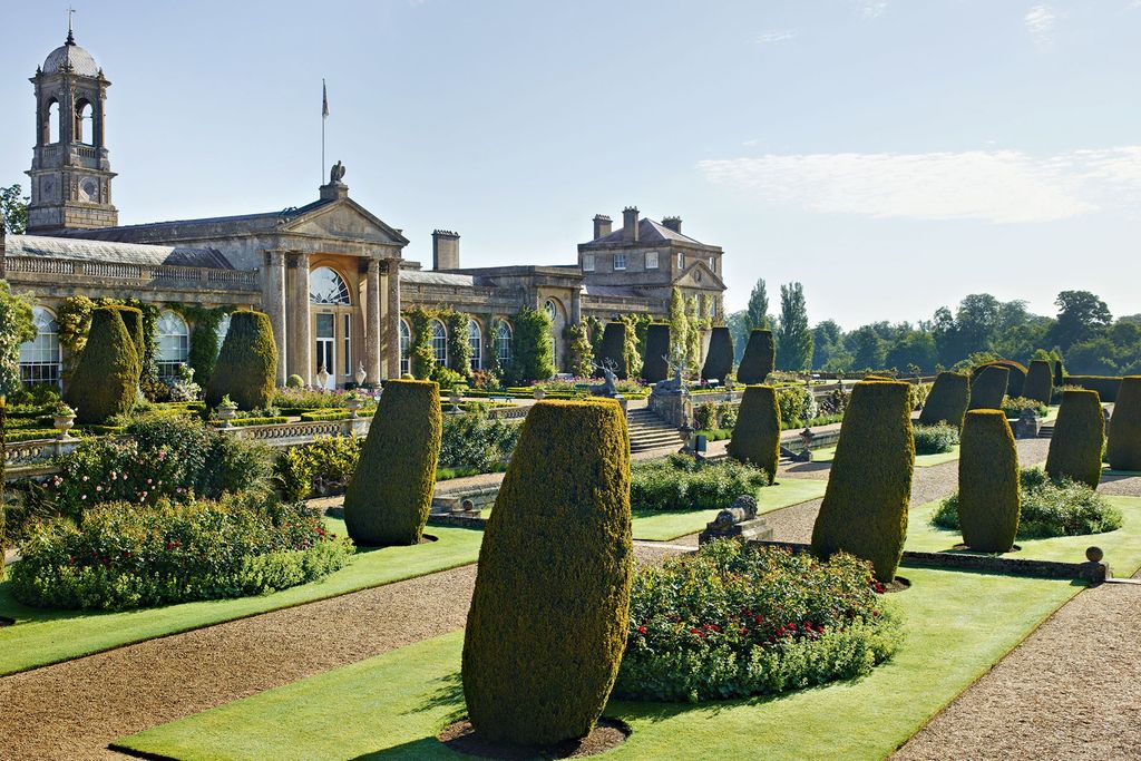 Image may contain Outdoors Plant Grass Garden Hedge and Fence