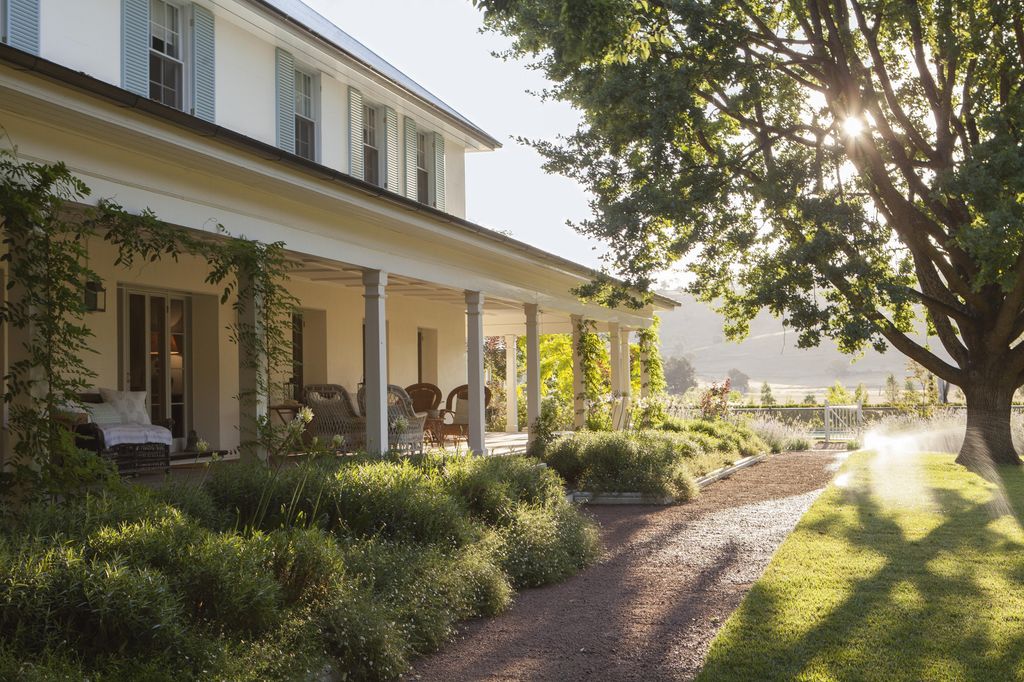 Image may contain Patio Porch and Plant