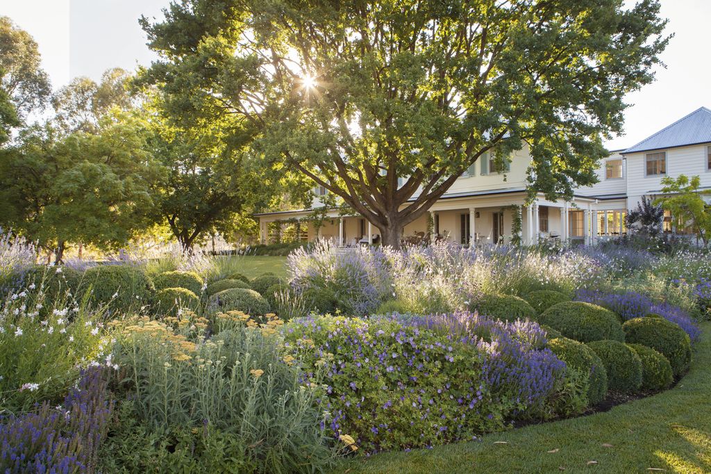 Image may contain Garden Outdoors Plant Arbour Grass Tree Flower Blossom Vase Pottery Potted Plant and Jar