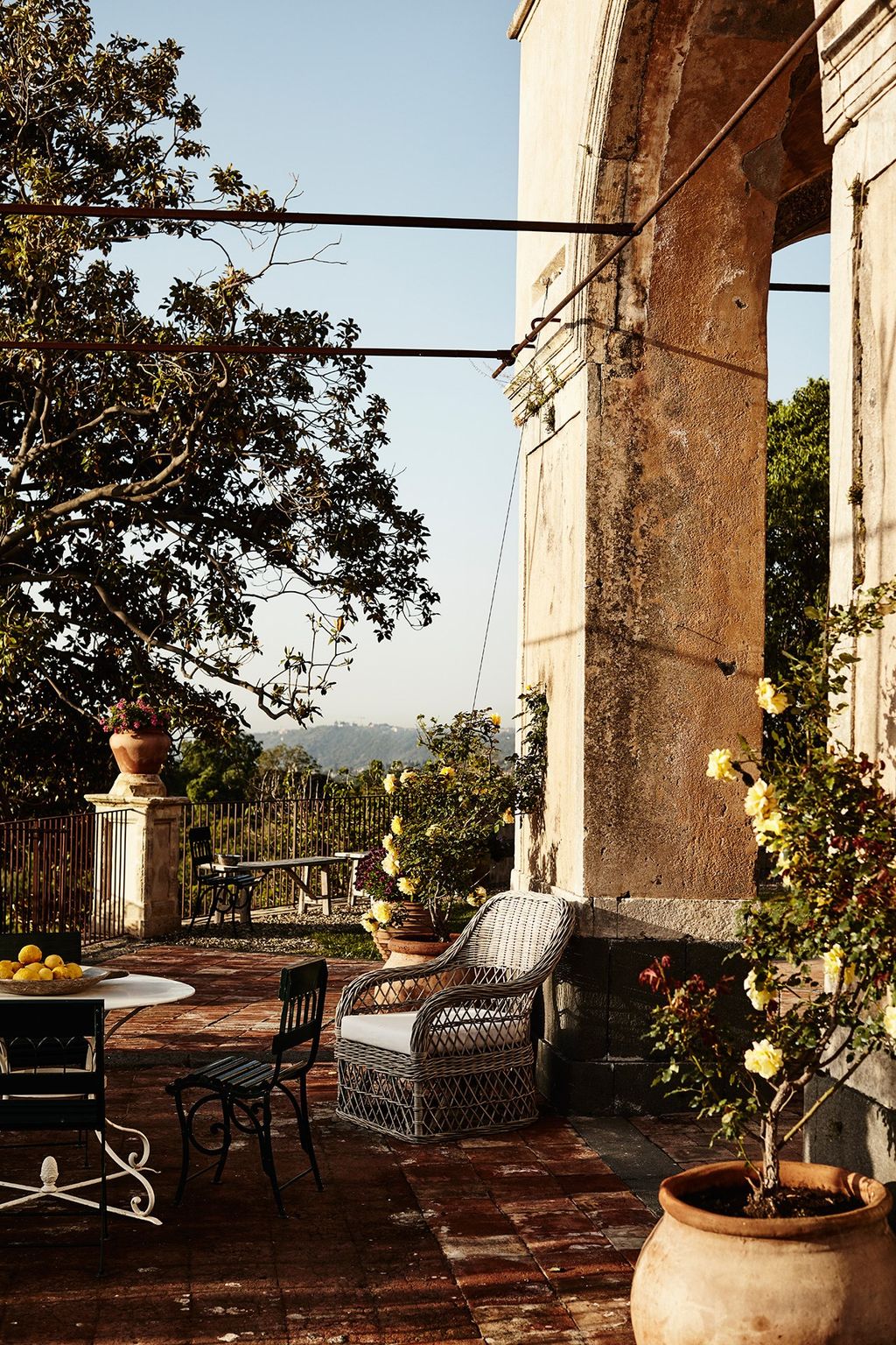 Image may contain Furniture Couch Chair and Patio