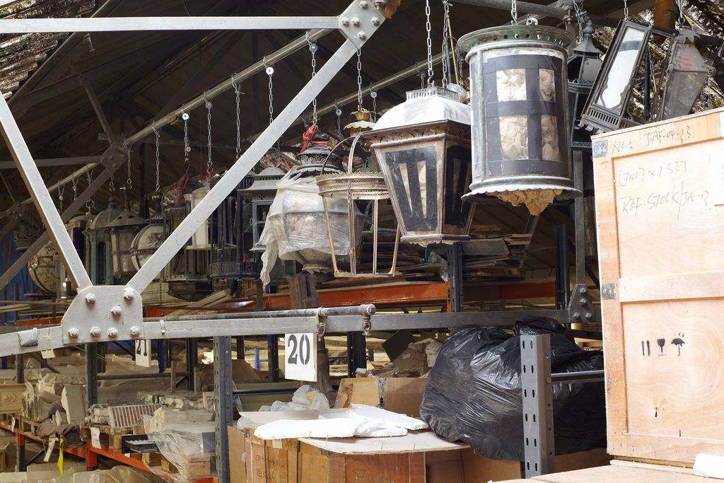 The new lighting collection in production.