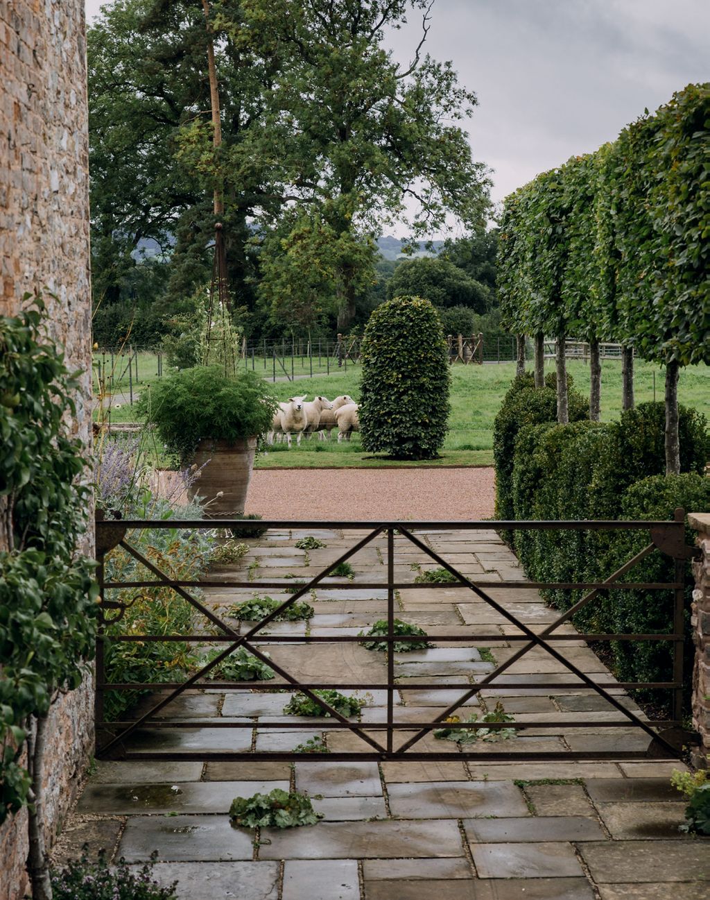 Image may contain Outdoors Garden Arbour and Porch