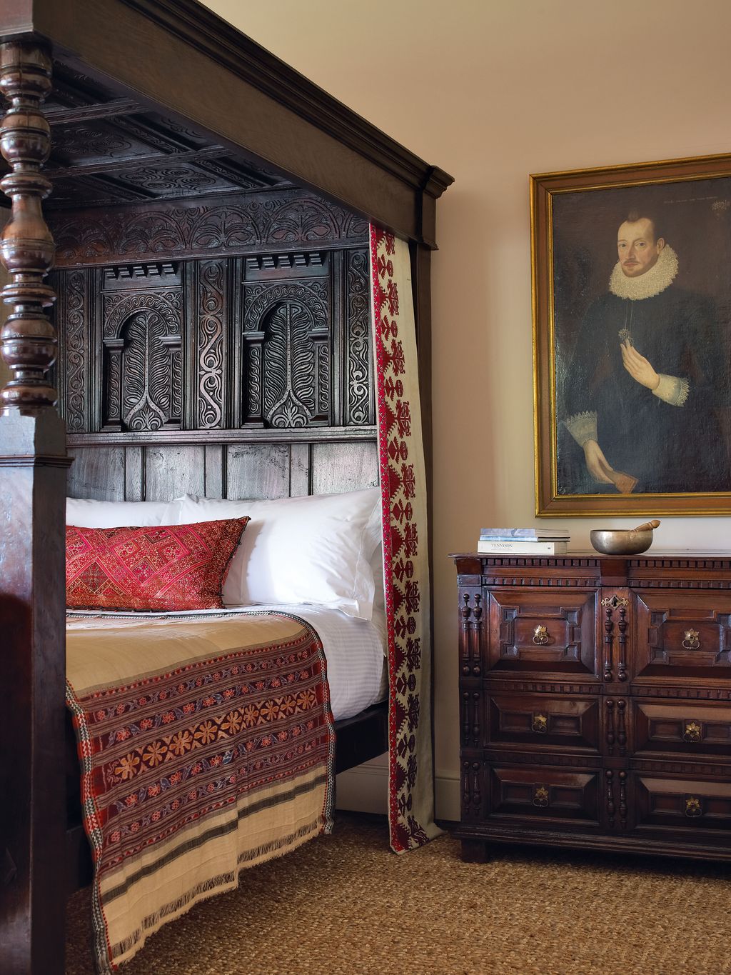Image may contain Furniture Room Bedroom Indoors Human Person and Interior Design