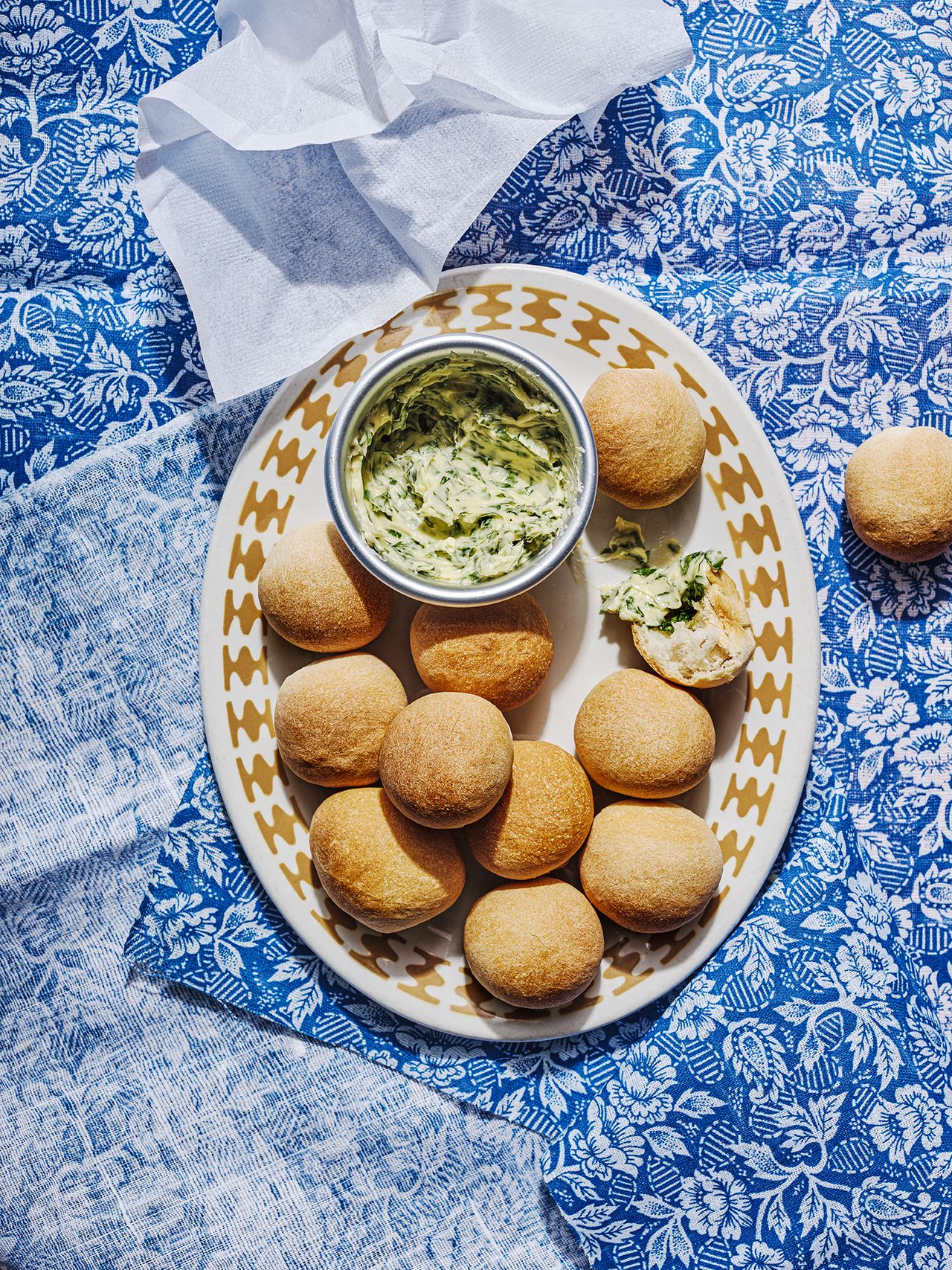 Dough balls and garlic butter recipe