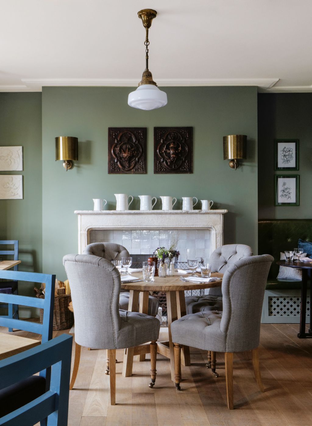 The restaurant of The Garden House at Beaverbrook.