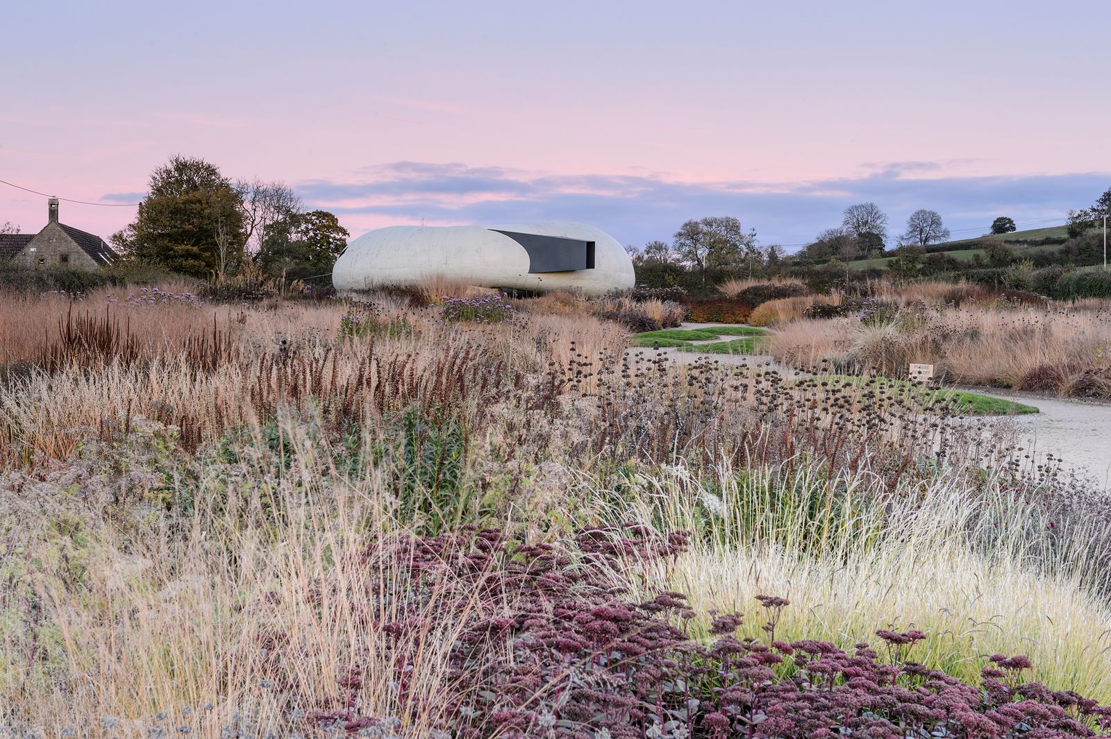 Image may contain Outdoors Nature Building Grass Plant Countryside Rural Shelter and Farm