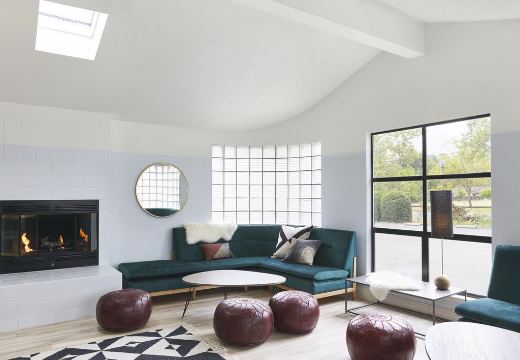 Image may contain Furniture Table Indoors Living Room Room Coffee Table Interior Design Housing Building and Rug