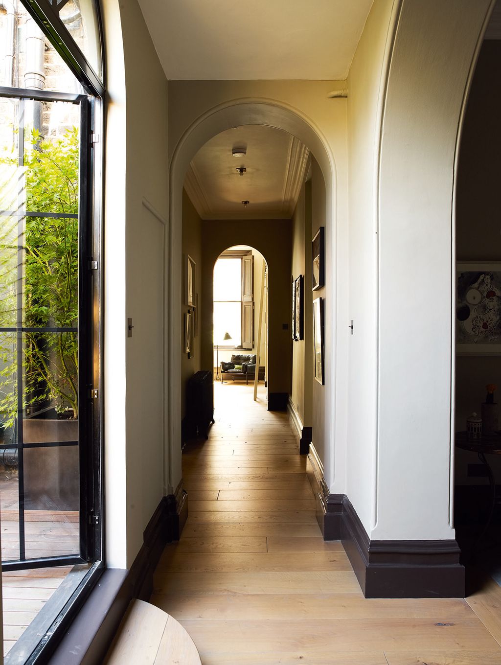 Image may contain Flooring Floor and Corridor