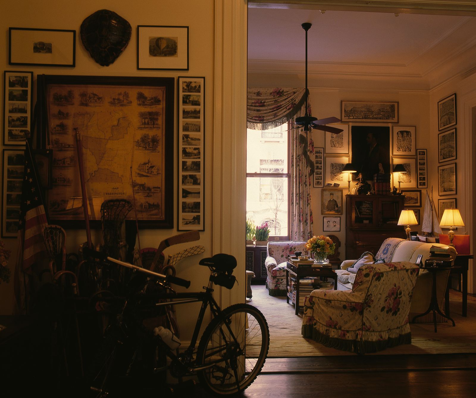 Image may contain Wheel Machine Transportation Vehicle Bicycle Bike Furniture Couch Living Room Room and Indoors