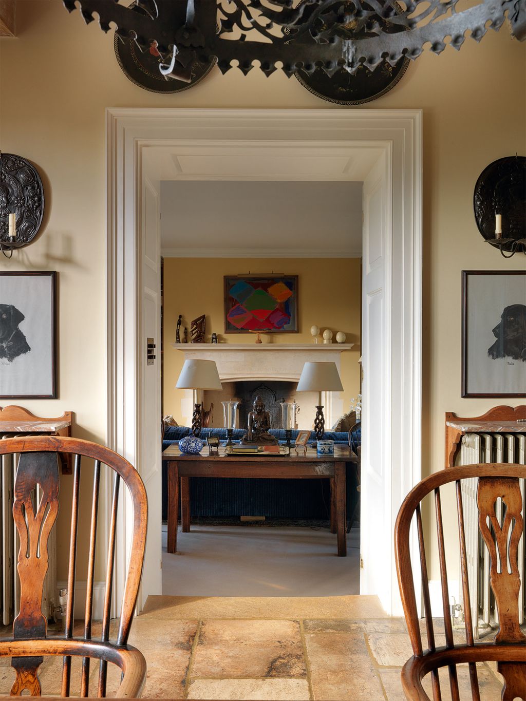 Image may contain Wood Flooring Living Room Room Indoors Hardwood Furniture Chair Interior Design and Floor