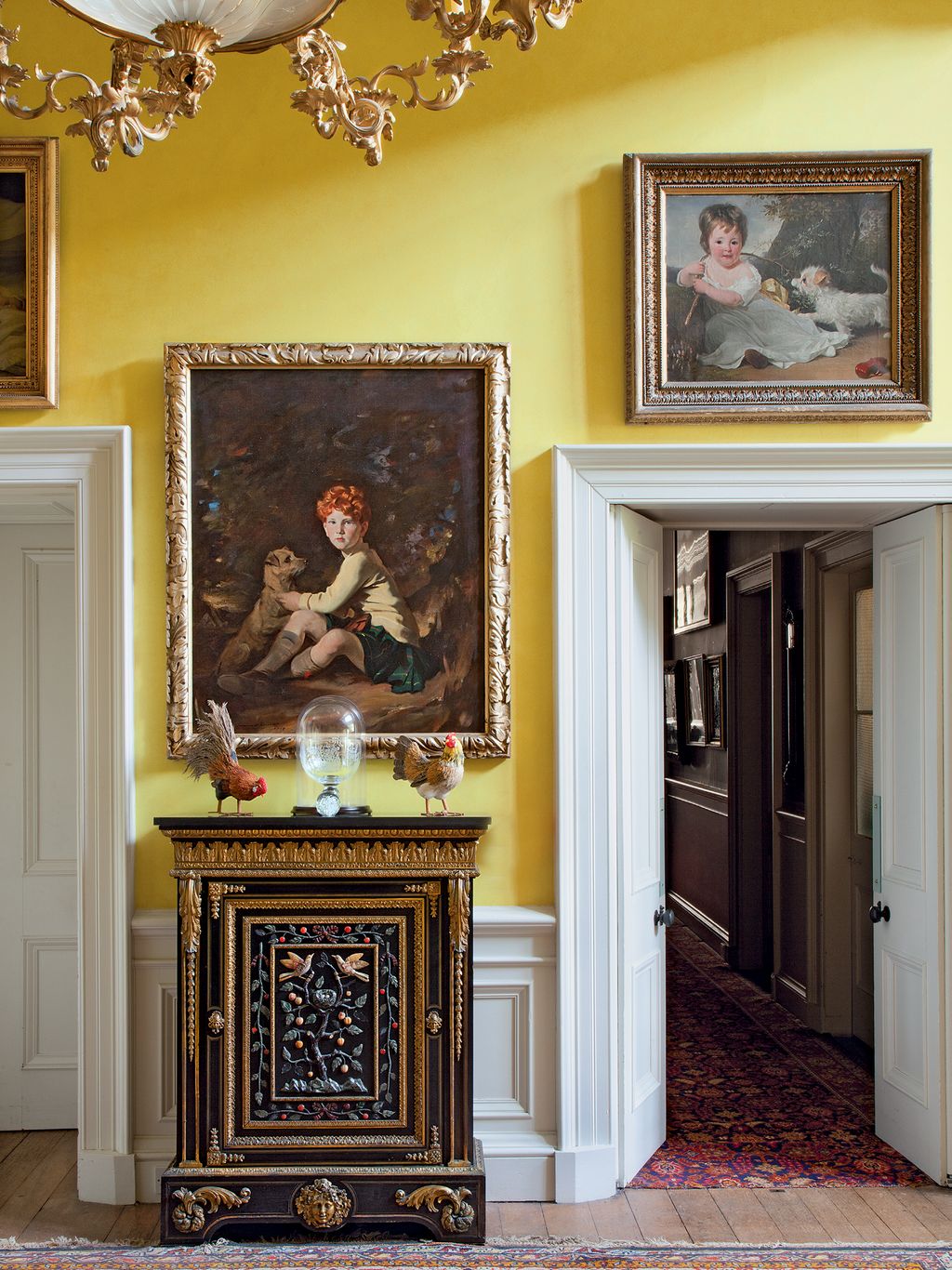 The portraits include one by C E Brock of the 9th Duke as a boy.