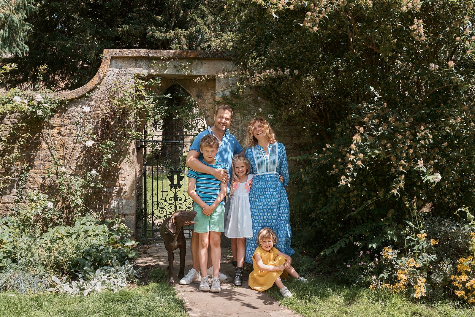 Image may contain Human Person Garden Arbour Outdoors Porch Patio Clothing and Apparel