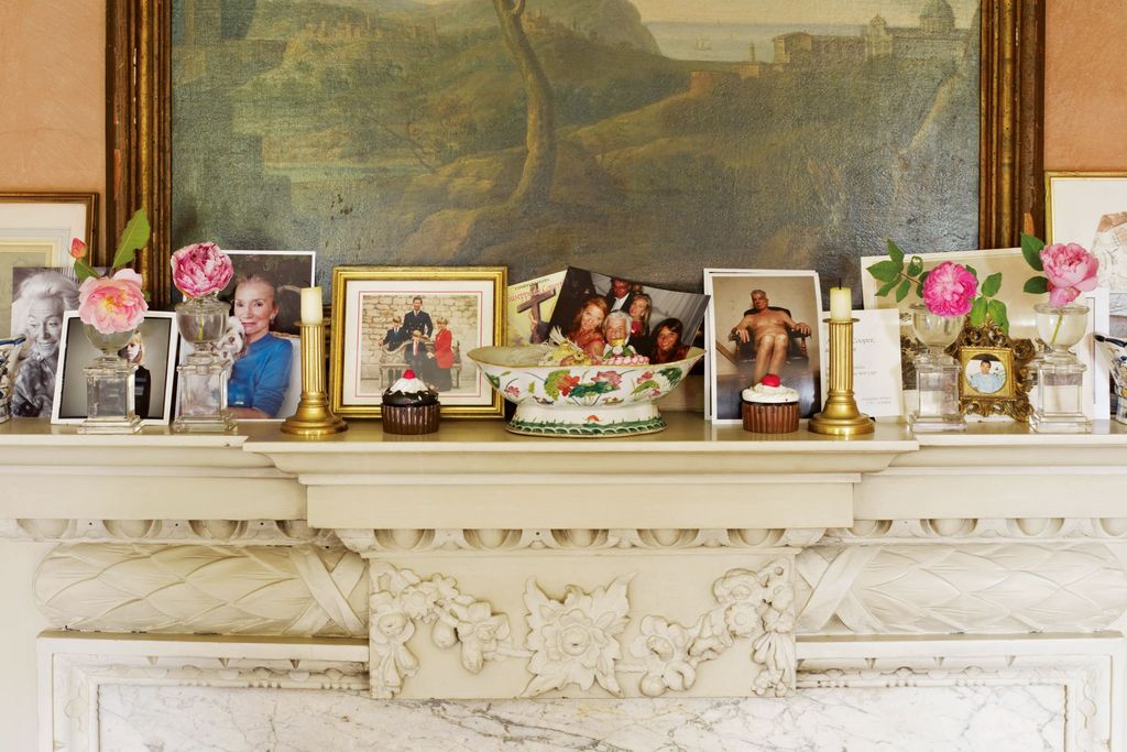 Image may contain Church Building Altar Architecture Lee Radziwill Human Person and Sarah Duchess of York