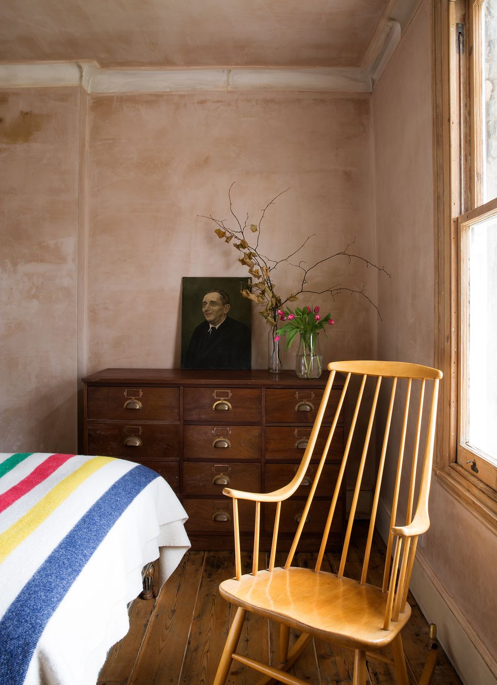 Image may contain Flower Ornament Vase Human Plant Art Pottery Ikebana Flower Arrangement Jar Blossom and Person