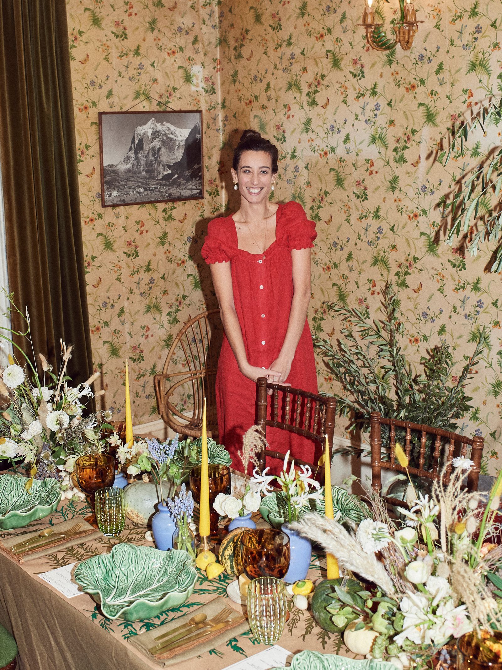 Laura Jackson in her east London home